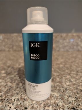 IGK Disco Disco Clear Gloss Shine Spray - Teal